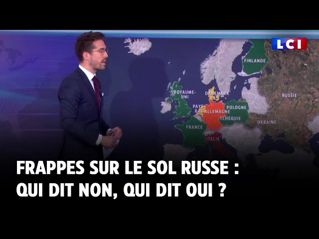 ⁣Frappes sur le sol russe : qui dit non, qui dit oui ?