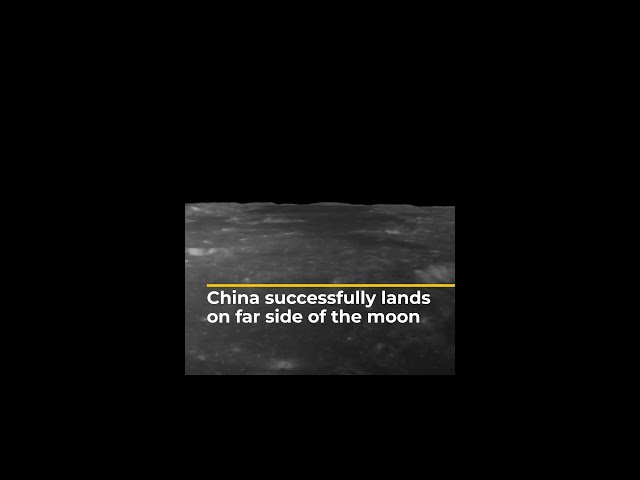 ⁣China successfully lands on far side of the moon | AJ #shorts