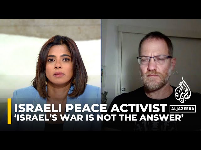 ⁣Israeli peace activist urges Netanyahu end to the war in Gaza, praises nations recognising Palestine
