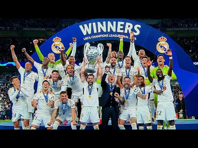 ⁣El Real Madrid gana su 15ª 'Champions League', sigue batiendo récords