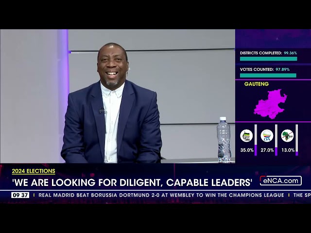 ⁣2024 Elections | 'We are looking for diligent, capable leaders'