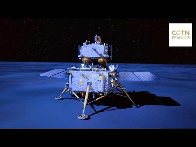 ⁣La sonde Chang'e-6 a atterri sur la face cachée de la Lune