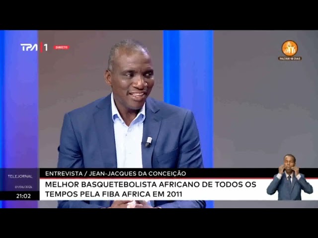 ⁣Entrevista com Jean-Jacques da Conceição/Telejornal