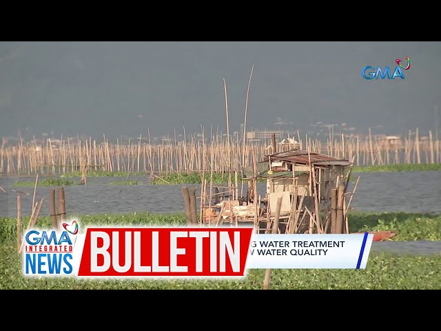 Maynilad, patuloy na inaayos ang water treatment plant sa... | GMA Integrated News Bulletin