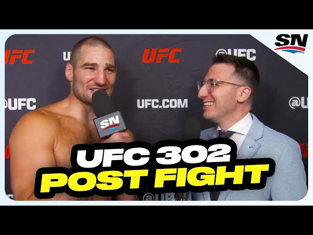 ⁣UFC 302 Post-Fight Exclusives - Sean Strickland Kevin Holland And More