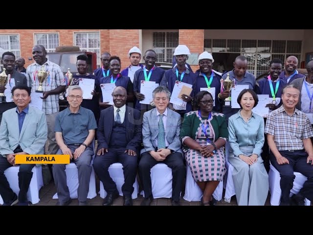 ⁣Technical fair - KOICA commended for its support towards vocational training.