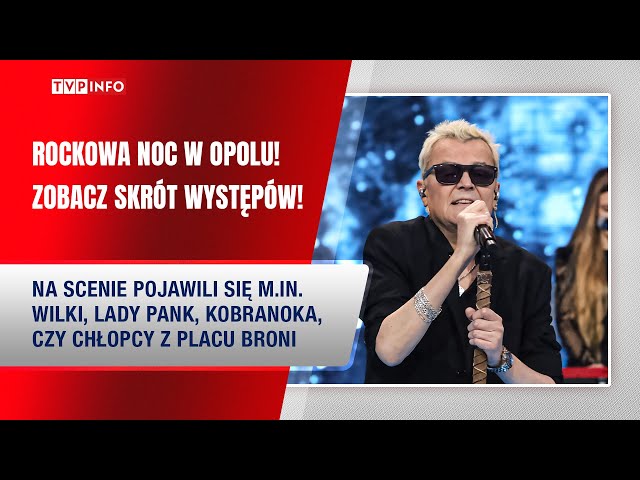 ⁣Rockowa noc w Opolu! Zobacz skrót występów! | Opole 2024 KULISY