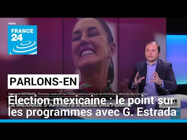 Élections générales au Mexique : le point sur les programmes avec Gaspard Estrada • FRANCE 24