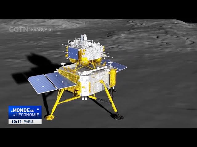 ⁣La sonde lunaire chinoise Chang'e-6 a atterri sur la face cachée de la Lune