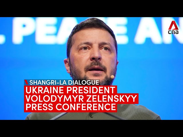 Ukraine President Zelenskyy says Russia using Chinese influence to disrupt Switzerland peace summit