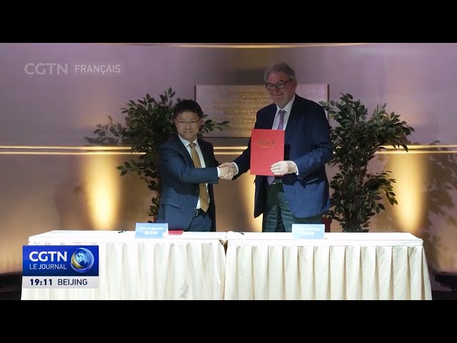⁣Chine-France : Wuxi et Paris désirent stimuler l'investissement industriel