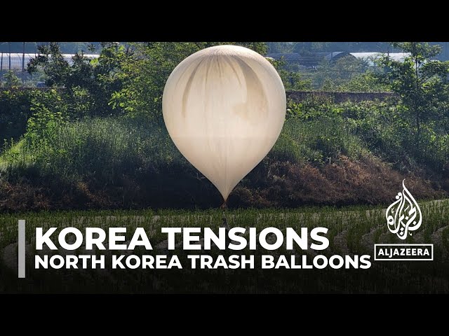 ⁣North Korea launches new wave of ‘trash balloons’ towards South Korea