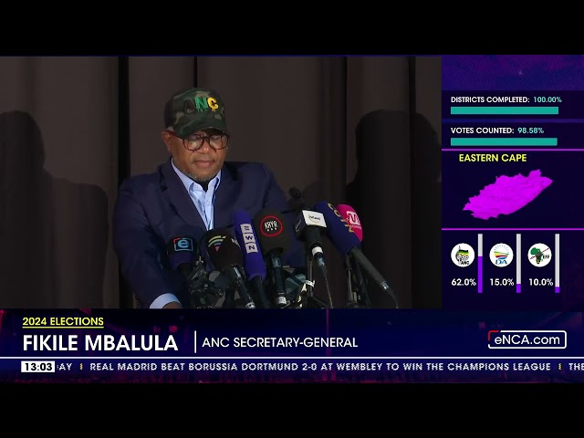 ⁣2024 Elections | Mbalula - Violence has no place in South Africa