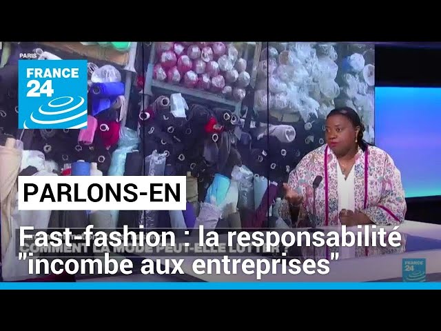 Alice See : la responsabilité de la surconsommation "incombe aux entreprises" • FRANCE 24