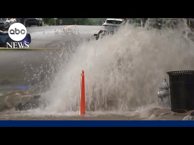 ⁣Atlanta declares state of emergency following water main break