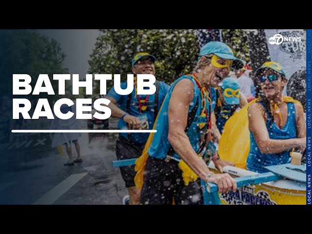 ⁣Tubs on wheels: Hot Springs hosts 18th World Championship Bathtub Races