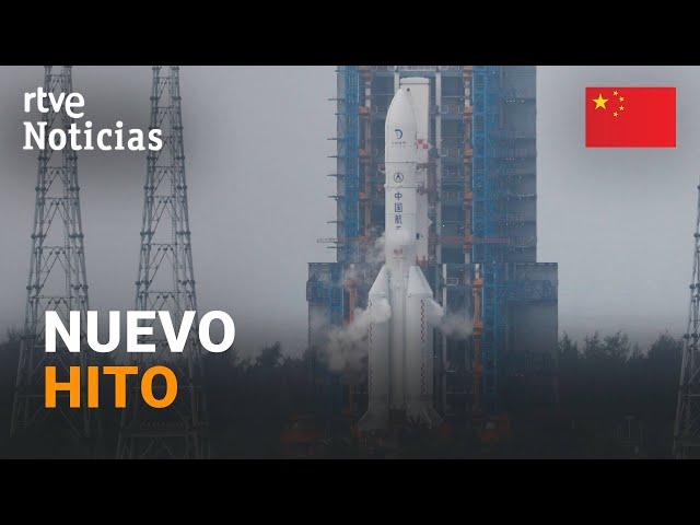 ⁣CHINA: La SONDA ROBÓTICA CHANG'E-6 aterriza con ÉXITO en la cara OCULTA de la LUNA | RTVE