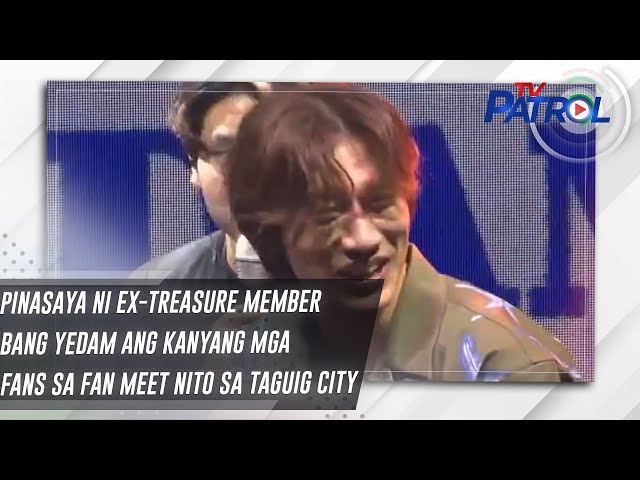 ⁣Pinasaya ni ex-Treasure member Bang Yedam ang kanyang mga fans sa fan meet nito sa Taguig City