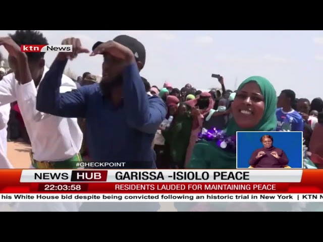 ⁣Isiolo residents have been lauded for maintaining peace