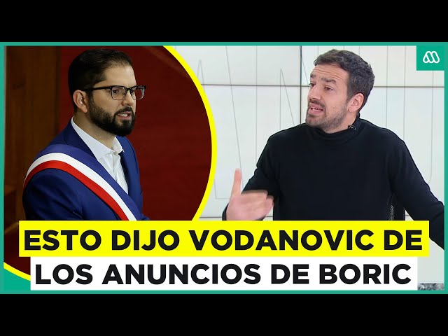 ⁣"Las autoridades estamos para resolver": Alcalde Vodanovic evalúa los anuncios del preside