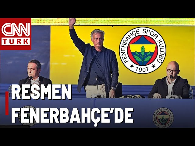 ⁣Mourinho Resmen Fenerbahçe'de! Jose Mourinho: "Fenerbahçe Forması Artık Bedenimin Bir Parç