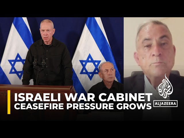 ⁣Pressure growing for Gaza ceasefire: Israeli war cabinet meets as attacks continue