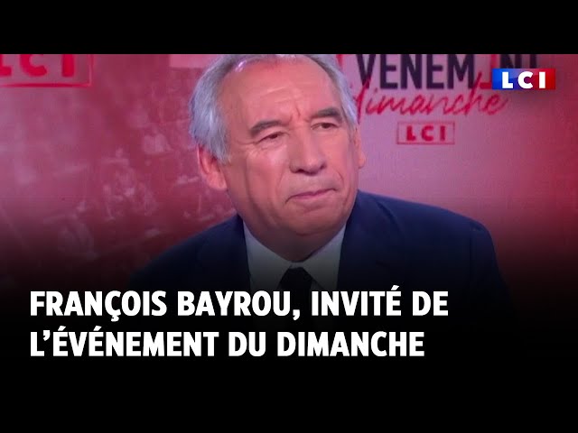 ⁣Européennes : "Emmanuel Macron en tirera les conclusions", assure François Bayrou