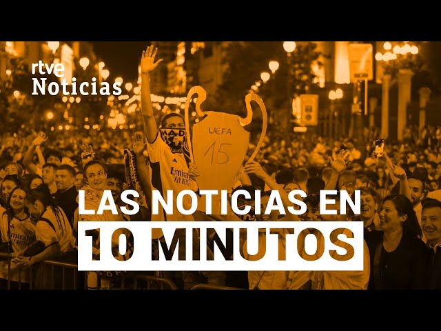 ⁣Las noticias del DOMINGO 2 de JUNIO en 10 minutos | RTVE Noticias