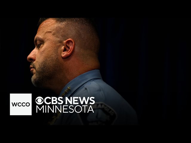 ⁣Minneapolis Police Chief Brian O’Hara speaks about the killing of officer Jamal Mitchell