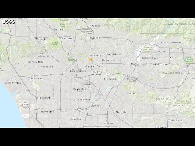 ⁣3.5 earthquake rattles Southern California