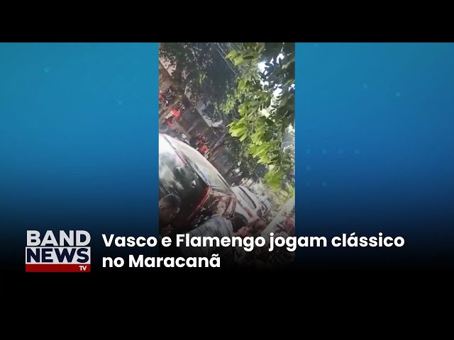 ⁣Pelo menos 25 presos após briga entre torcedores |BandNews TV