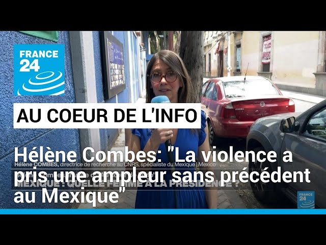 ⁣Hélène Combes: "La violence a pris une ampleur sans précédent au Mexique" • FRANCE 24