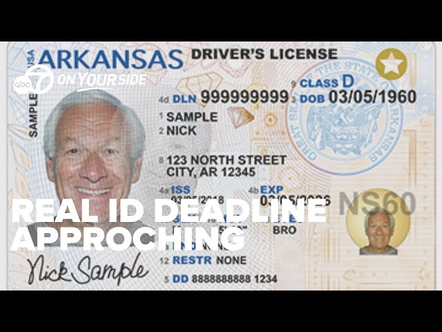 ⁣The Arknansas Real ID deadline is less than a year away.