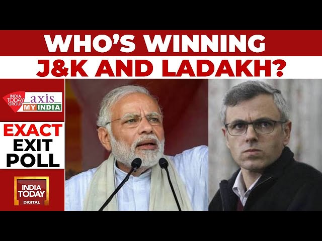 ⁣'INDIA' Holds Edge In J&K And Ladakh, May Win 4 Seats: Axis My India Exit Poll | India