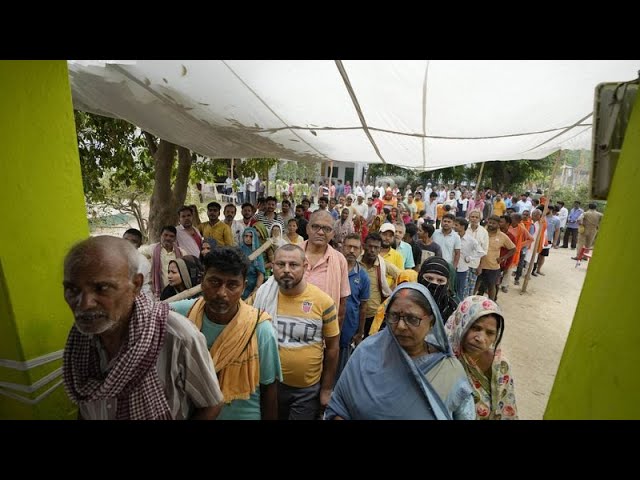 ⁣Fin des opérations de vote en Inde après 6 semaines de scrutin