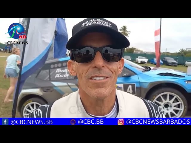 ⁣Stuart Maloney wins Rally Barbados