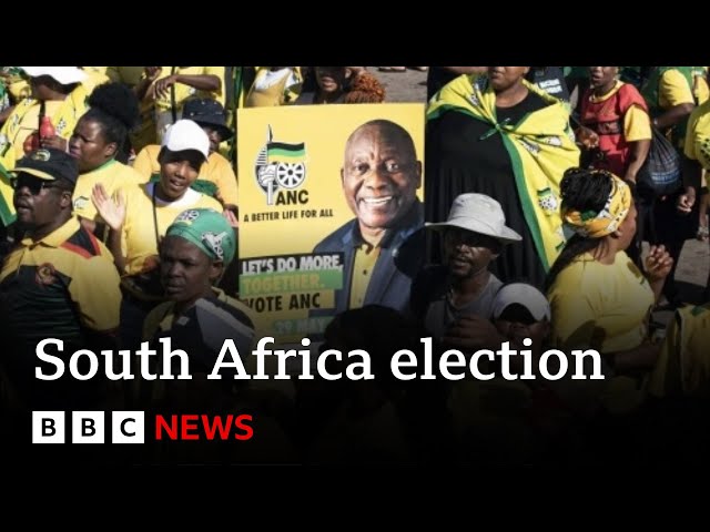 ⁣South Africa election - ANC forced to seek coalition partners after 30 years in power | BBC News