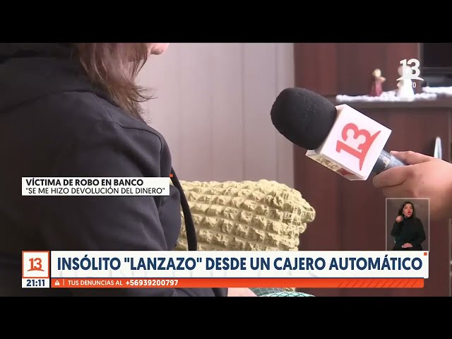 Insólito lanzazo desde un cajero automático en Tomé