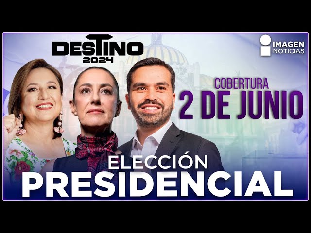 ⁣Destino 2024: las elecciones del 2 de junio en México