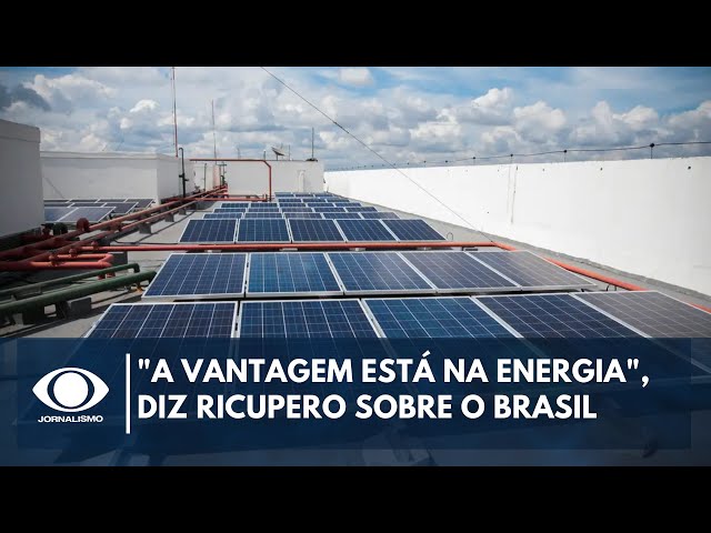 ⁣"A nossa vantagem está na energia", diz Ricupero sobre o futuro do Brasil | Canal Livre