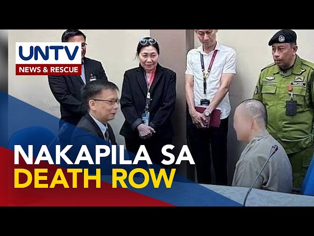 ⁣2 Pinoy na nahaharap sa death penalty sa Brunei, dinalaw ng DMW