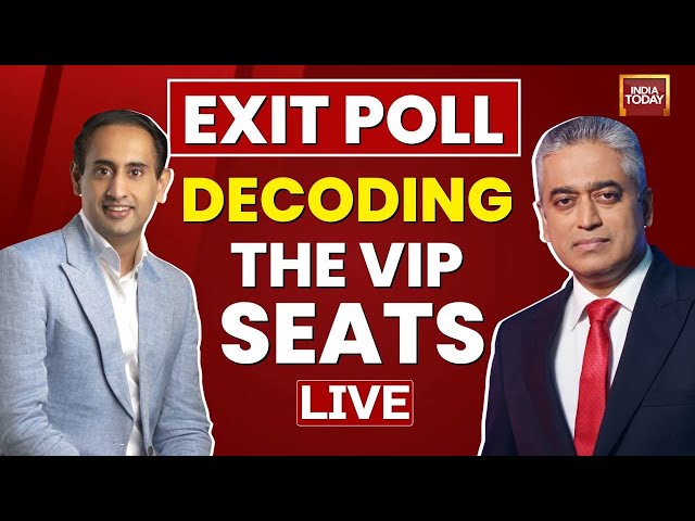 ⁣India Today Exit Poll: Decoding The VIP Seats With Rajdeep Sardesai & Rahul Kanwal | Elections 2