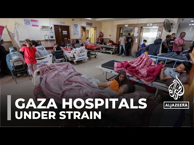 ⁣Gaza hospitals under strain: Israeli blockade puts patients at risk