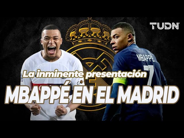 ⁣¡YA HAY FECHA!  Real Madrid presentará a Kylian Mbappé tras años de negociación | TUDN