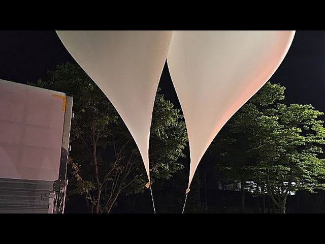 ⁣Nordkorea schickt erneut Müllballons über die Grenze