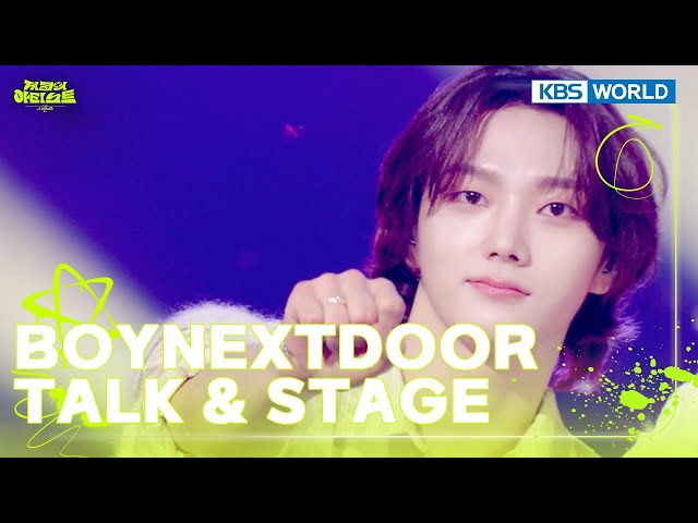 ⁣[ENG/IND] BOYNEXTDOOR TALK & STAGE (The Seasons) | KBS WORLD TV 240531