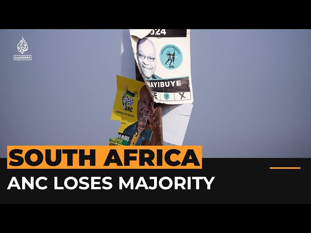 ⁣South Africa’s ANC seeks coalition after historic election slump | Al Jazeera Newsfeed