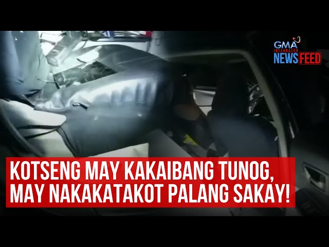 ⁣Kotseng may kakaibang tunog, may nakakatakot palang sakay! | GMA Integrated Newsfeed