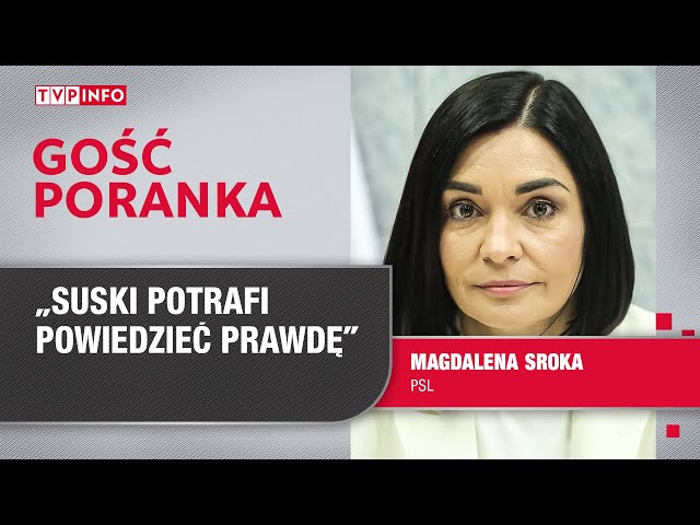 ⁣Magdalena Sroka: Suski potrafi powiedzieć prawdę | GOŚĆ PORANKA