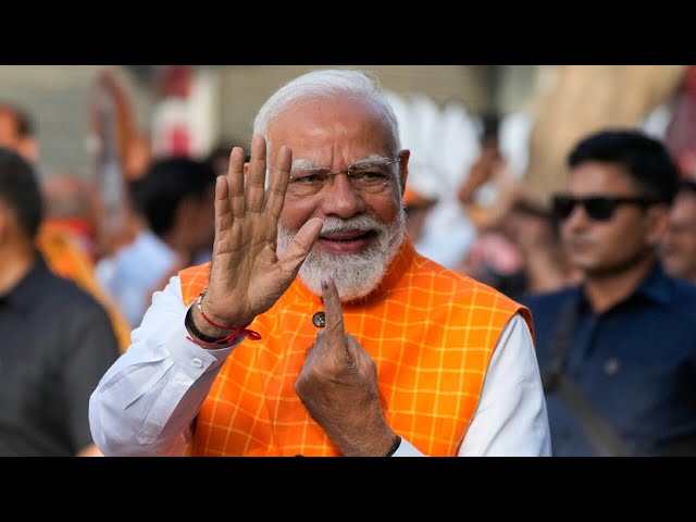⁣Resounding win for Narendra Modi in India’s election